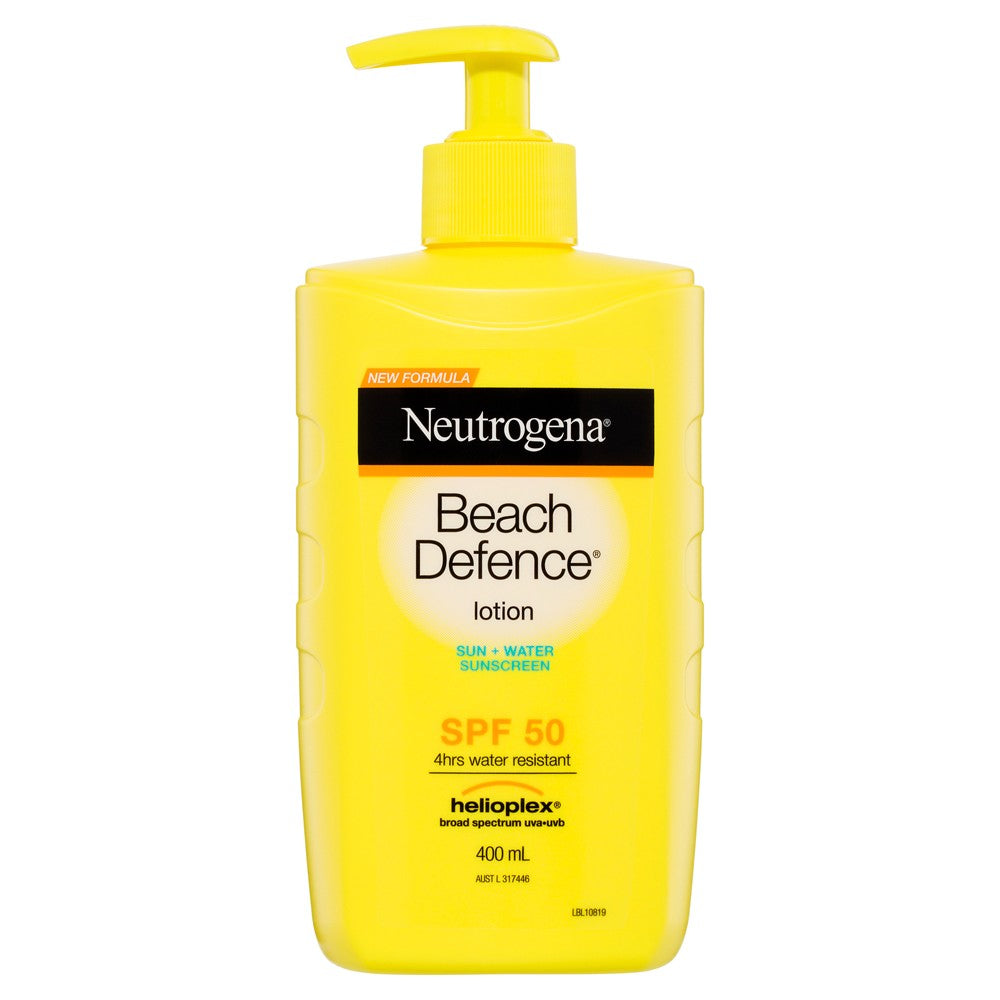 Neutrogena Beach Defence Sunscreen lotion 400ml