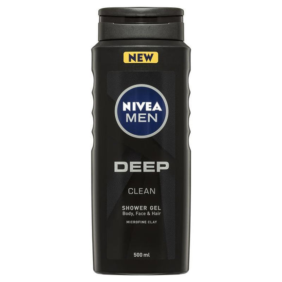 Nivea Men Deep Shower Gel 500mL