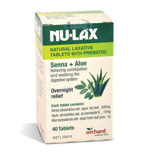 Nulax Natural Laxative 40 Tablets