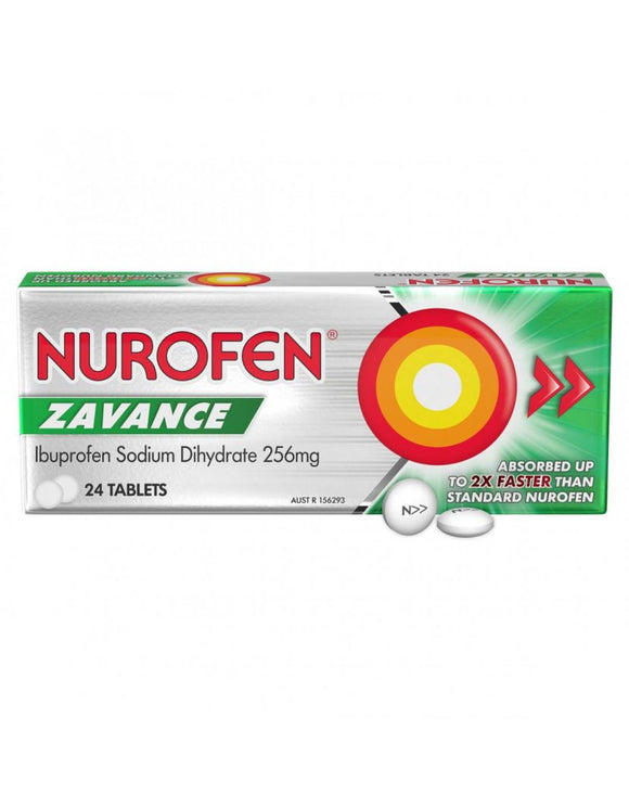 Nurofen Zavance 24 tablets