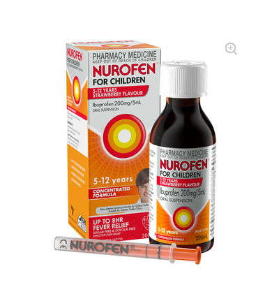 Nurofen for Children 5-12 years [STRAWBERRY] 200mL