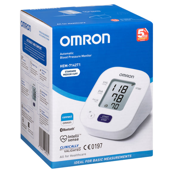 Omron Automatic Blood Monitor HEM-7142T1