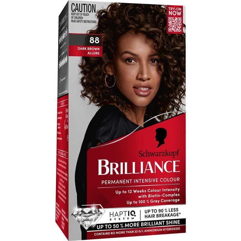 Schwarzkopf - Brilliance 88 Dark Brown Allure