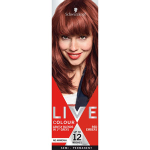 Schwarzkopf Live Colour Red Embers 75ml - new