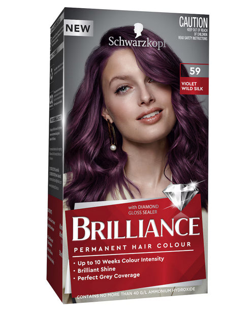 Schwarzkopf - Brilliance 59 Violet Wild Silk