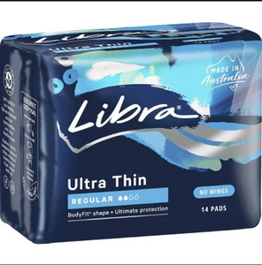 Libra Ultra Thin Regular No Wings 14