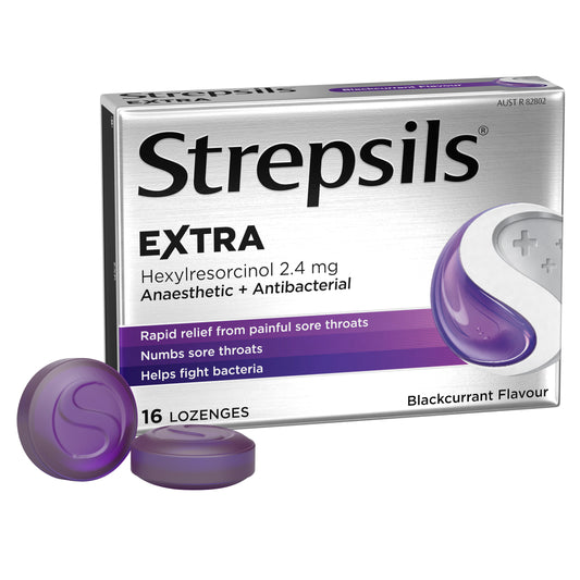 Strepsils Ext Loz B/Curr 16