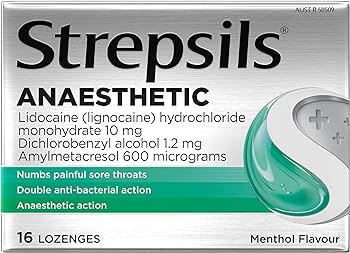 Strepsils Plus Anaesthetic Lozenges 16 P