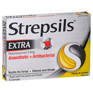 Strepsils Extra Honey & Lemon