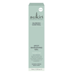 Sukin Blemish Control Spot Banishing Gel 15ml