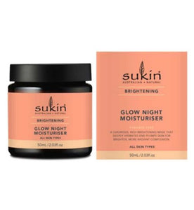 Sukin Brightening Glow Night Moisturiser 50mL