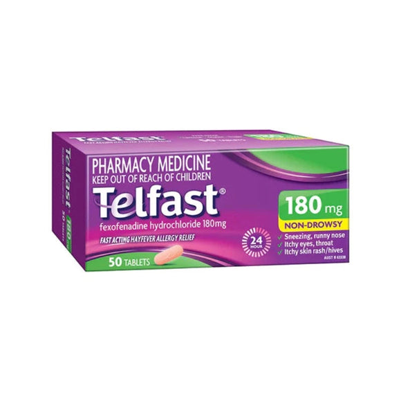 Telfast Hayfever & Allergy Relief 180mg