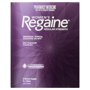 Women s Regain Regular Strength Topical Solution 3x60mL