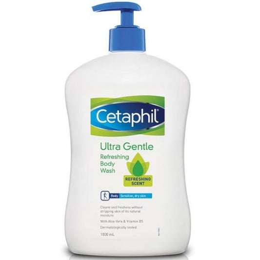 Cetaphil Ultra Gentle Refreshing Body Wash 1L