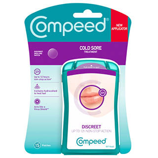 Compeed Discreet Cold Sore 15 Patches