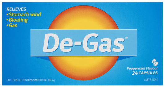 De-Gas 24 liquid caps