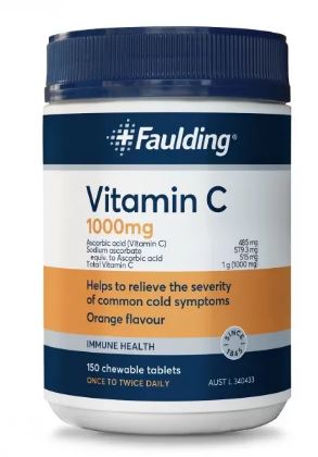 Faulding Vitamin C Tabs