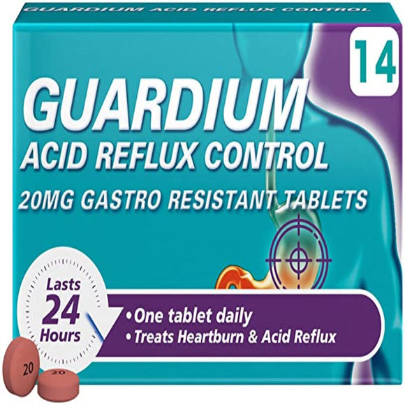 Guardium Acid Reflux 14 Tablets