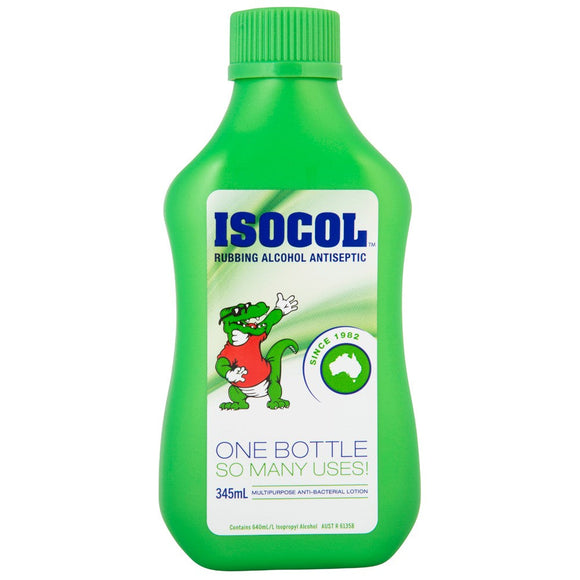 Isocol Rubbing Alcohol 345mL