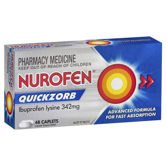 Nurofen Quickzorb Caplets 48