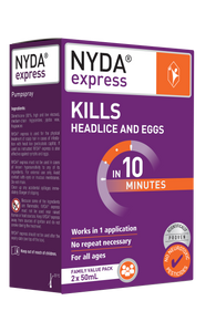 Brauer Nyda Express Head Lice Treatment Family Value Pack 2 x 50ml