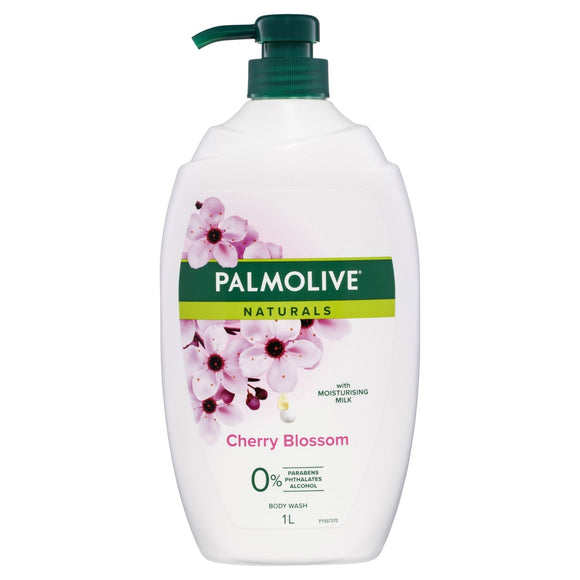 Palmolive Naturals Cherry Blossom Body Wash Shower Milk 1L