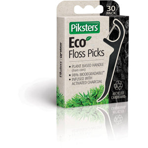 Piksters Eco Floss Picks 30 Pack