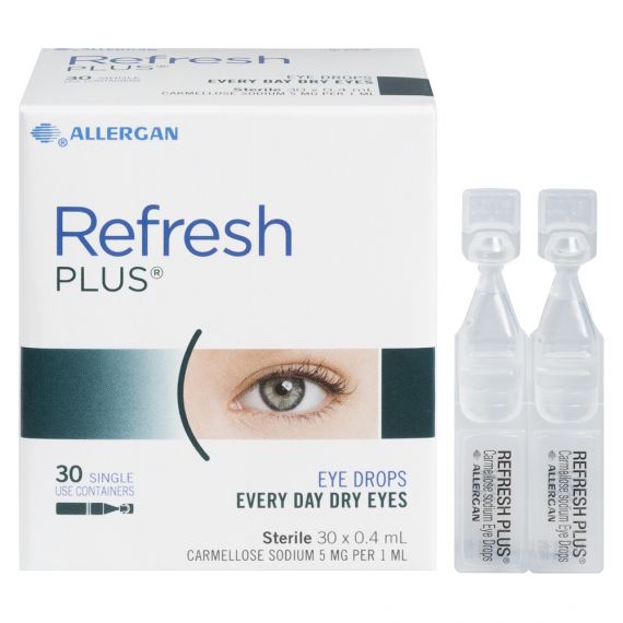Refresh Plus Every Day Dry Eyes Preservative Free Eye Drops 30 x 0.4mL