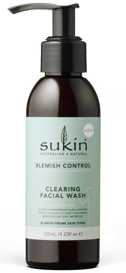 Sukin Blemish Clear Facial Wash 125ml
