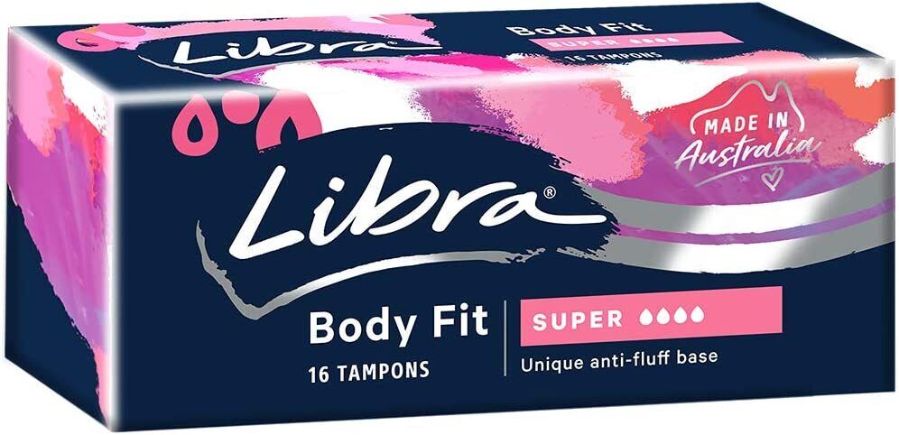 Libra Tampons Body Fit Super 16