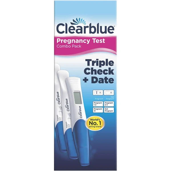 Clearblue Triple Check Combo Pack