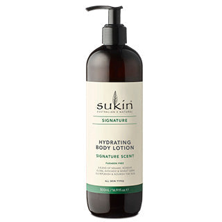 Sukin Signature Hydrating Body Lotion Signature Scent Pump 500mL