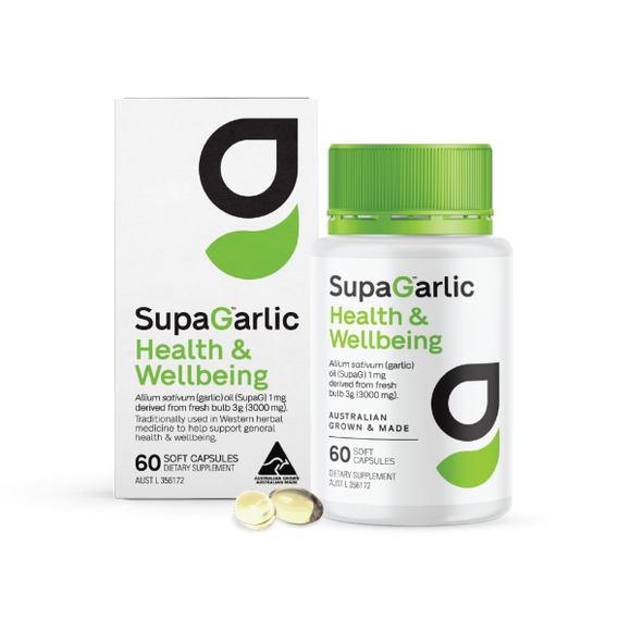 SupaGarlic Health & Wellbeing 60 soft capsules