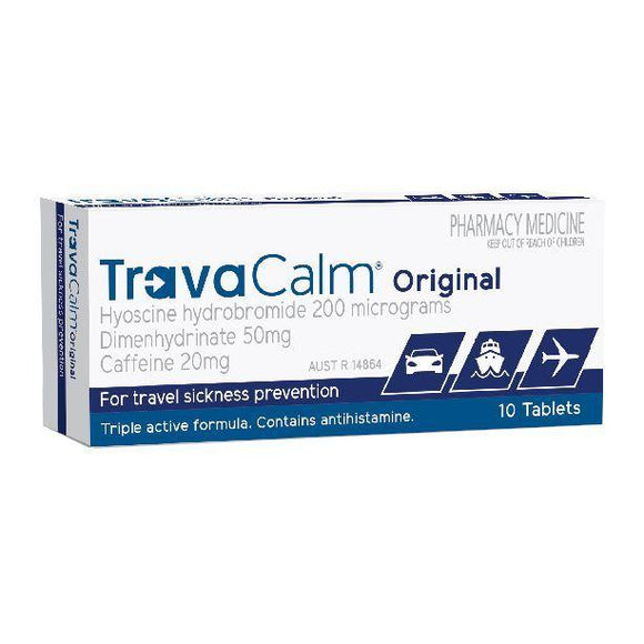 Travacalm Original Tablets 10